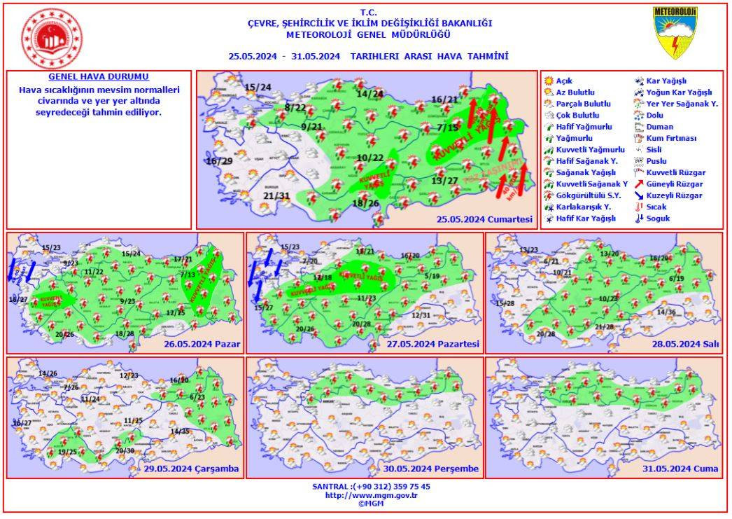 Meteorolojiden bölge ve saat verip uyardı! Fırtına geliyor - Resim: 6